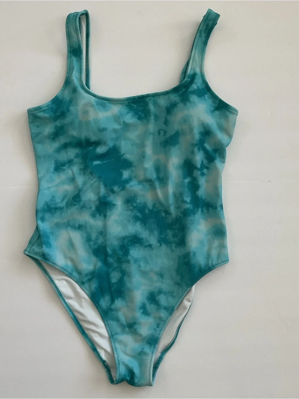 PINK Victoria's Secret Blue One Piece Swimsuit
